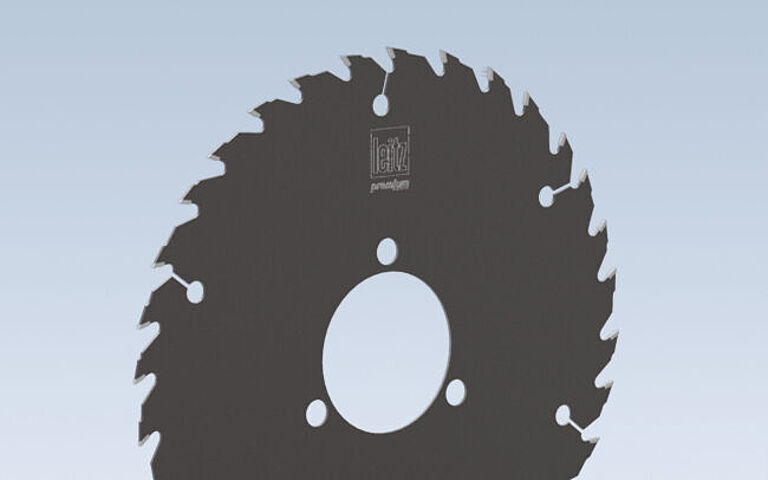 Leitz Kreissägeblatt Dünnschnitt Lamellenschnitt Mittelschnitt