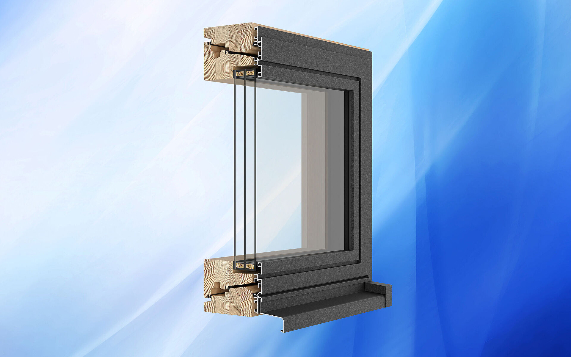 Leitz ClimaTrend Style Holz/Alu-Fenster