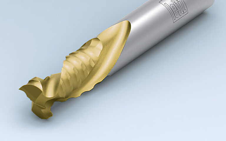 Leitz spiral roughing/finishing router cutter Marathon alternate twist Z 2+2