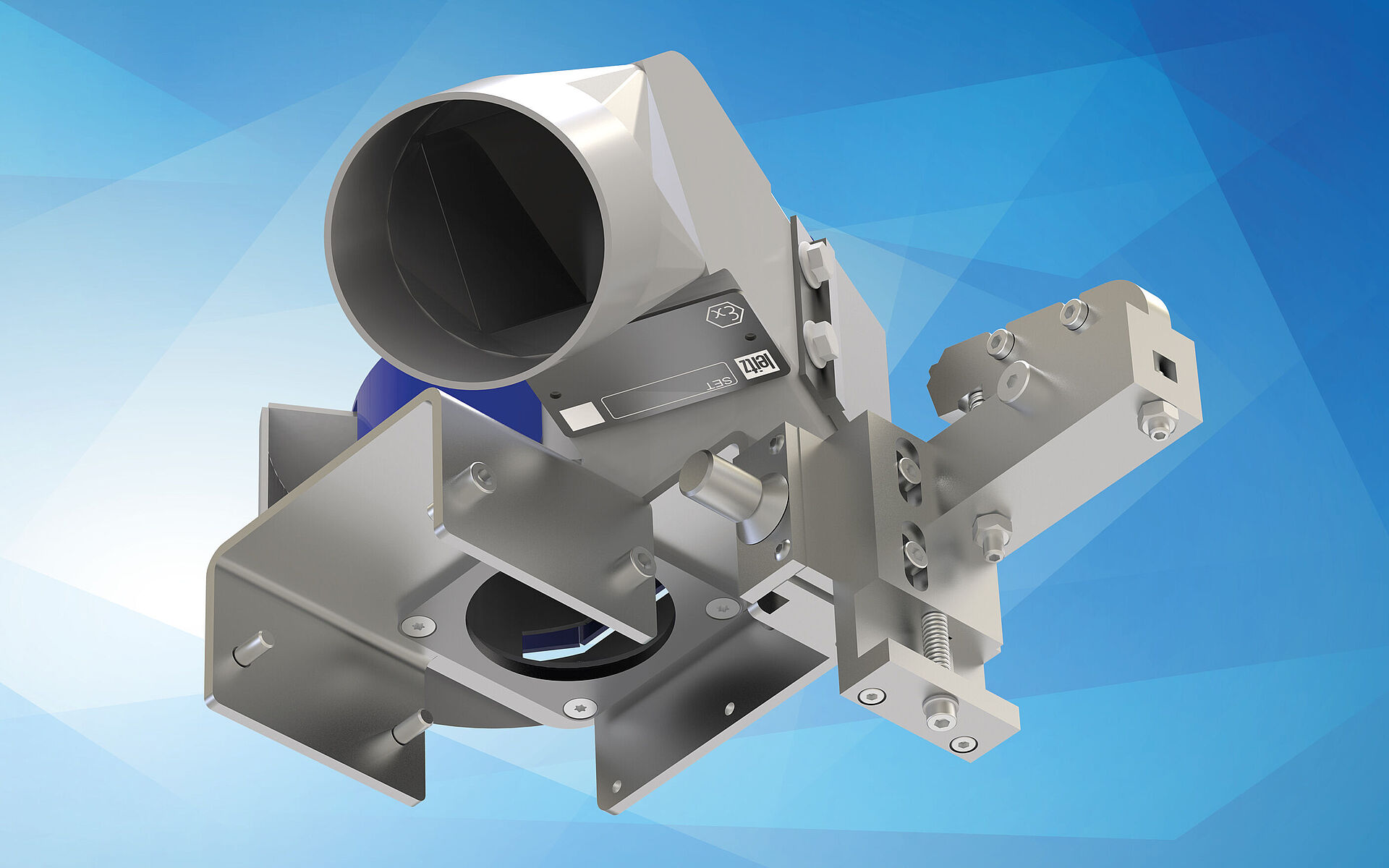 Leitz Sonderabsaughaube mit Vorschneider zum Ritzen von Folien