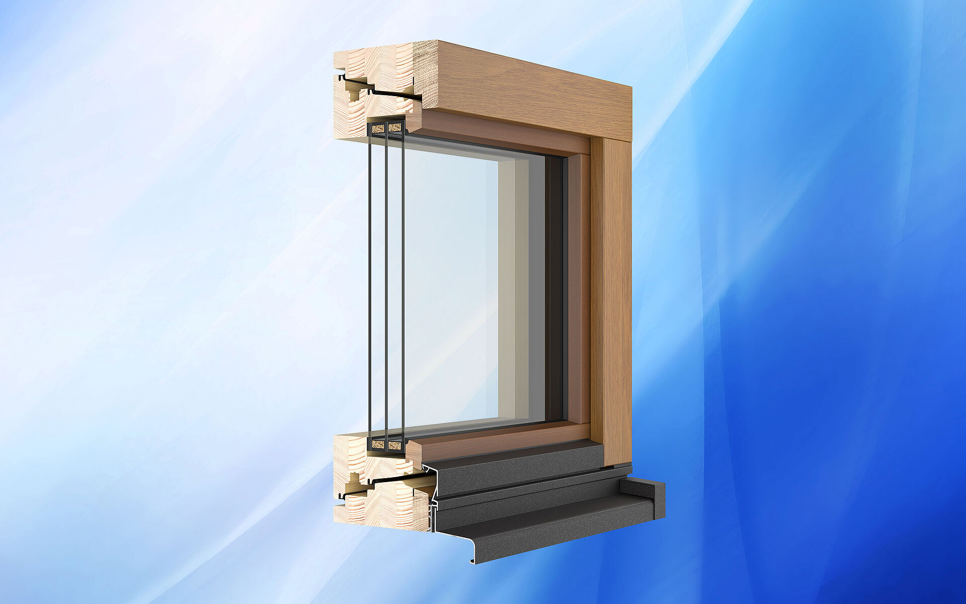 Leitz ClimaTrend Style Holzfenster [S]