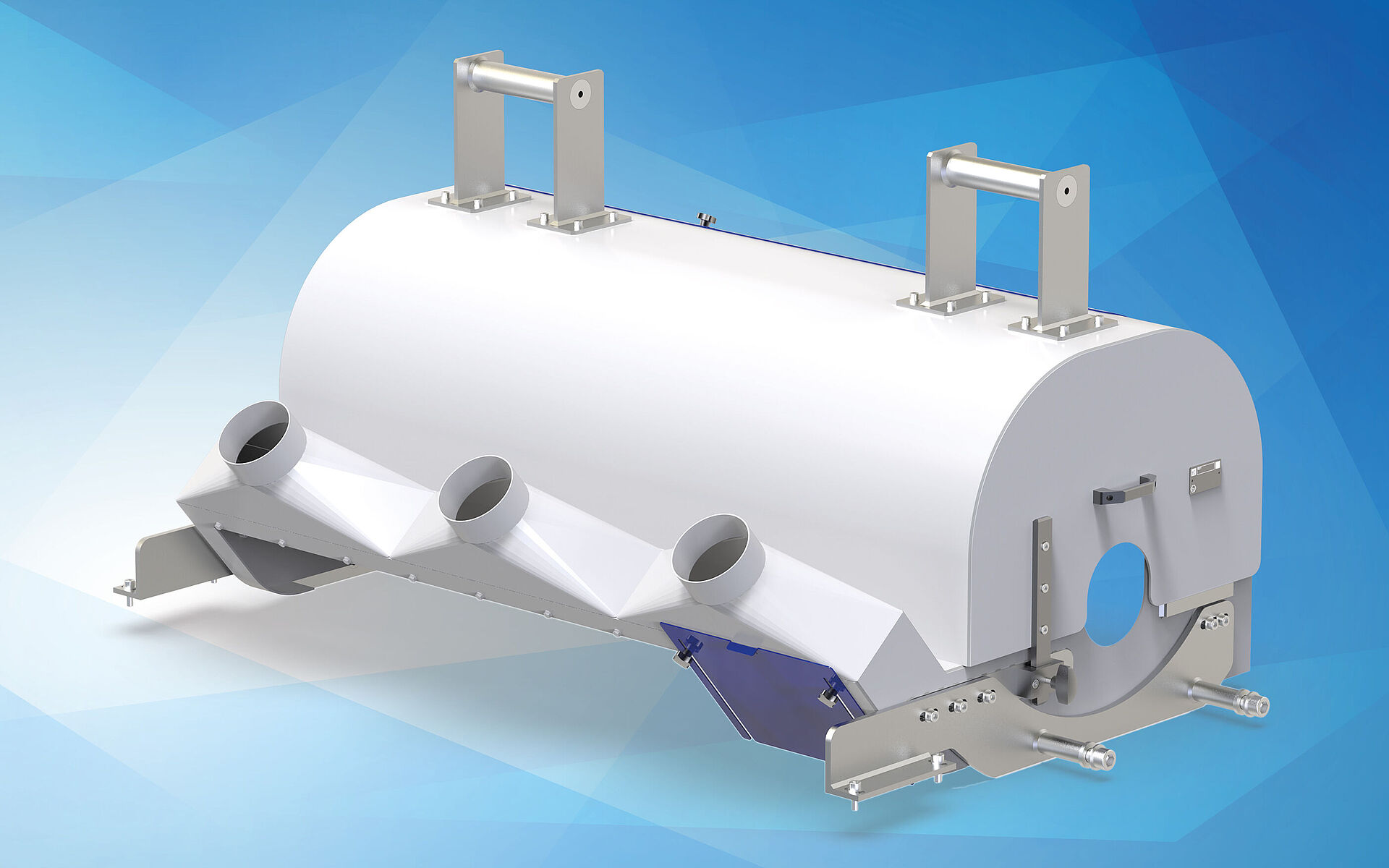 Sierra de hender Leitz para la producción de lana mineral