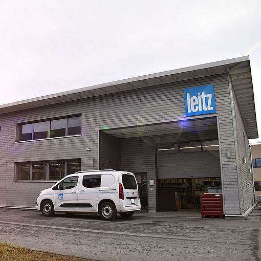 Gebäude Leitz Schärfdienst