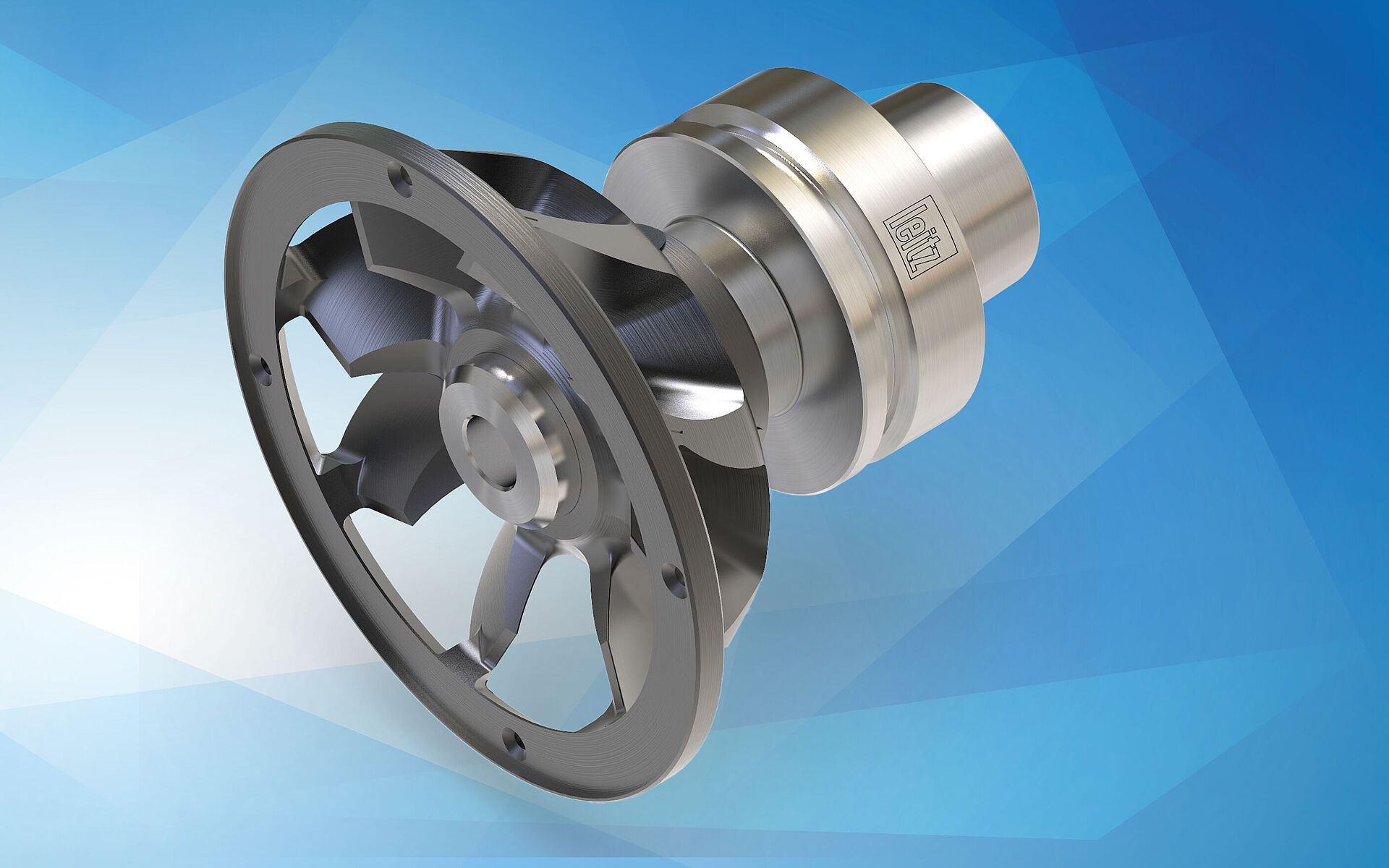 Leitz DFC®-Turbine auf ThermoGrip® Schrumpfspannfutter