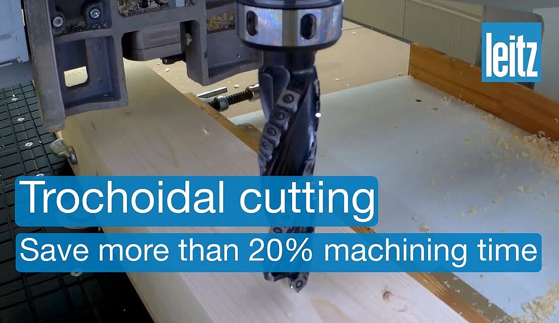 Trochoidal cutting on a CNC machine - Reduce your machining by more than 20%  #cnc #woodworking